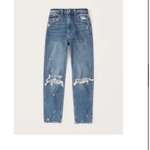 PRICE FOR 2 PAIRS Abercrombie High Rise Mom Jeans